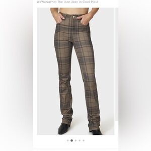 Weworewhat plaid pants